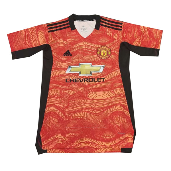 Replica Camiseta Manchester United Portero 2021-2022 Naranja